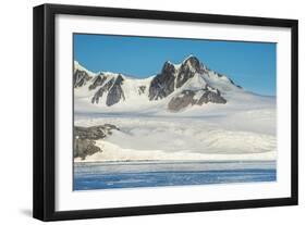 Glaciers in Hope Bay, Antarctica, Polar Regions-Michael Runkel-Framed Photographic Print