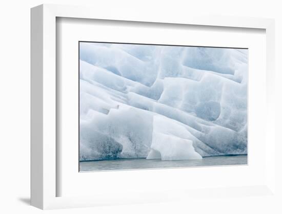 Glaciers in the Qalerallit Imaa Fjord. Southern Greenland, Denmark-Martin Zwick-Framed Photographic Print