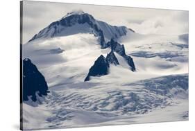 Glaciers Near Hallo Bay in Katmai National Park-Paul Souders-Stretched Canvas