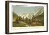 Glaciers of the Sind Valley in the Himalayas, Kashmir-null-Framed Premium Giclee Print