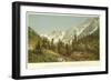 Glaciers of the Sind Valley in the Himalayas, Kashmir-null-Framed Premium Giclee Print