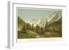 Glaciers of the Sind Valley in the Himalayas, Kashmir-null-Framed Premium Giclee Print