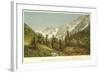 Glaciers of the Sind Valley in the Himalayas, Kashmir-null-Framed Giclee Print