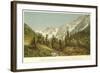 Glaciers of the Sind Valley in the Himalayas, Kashmir-null-Framed Giclee Print