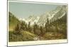 Glaciers of the Sind Valley in the Himalayas, Kashmir-null-Mounted Giclee Print