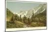 Glaciers of the Sind Valley in the Himalayas, Kashmir-null-Mounted Giclee Print