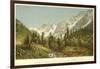 Glaciers of the Sind Valley in the Himalayas, Kashmir-null-Framed Giclee Print