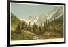 Glaciers of the Sind Valley in the Himalayas, Kashmir-null-Framed Giclee Print