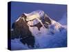Glaciers on Mount Robson at Sunset-Paul Souders-Stretched Canvas