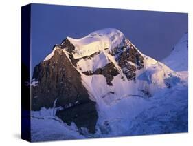 Glaciers on Mount Robson at Sunset-Paul Souders-Stretched Canvas