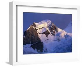 Glaciers on Mount Robson at Sunset-Paul Souders-Framed Photographic Print