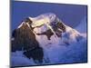Glaciers on Mount Robson at Sunset-Paul Souders-Mounted Photographic Print