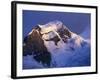 Glaciers on Mount Robson at Sunset-Paul Souders-Framed Photographic Print