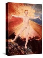 Glad Day or the Dance of Albion, c.1794-William Blake-Stretched Canvas