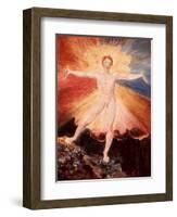 Glad Day or the Dance of Albion, c.1794-William Blake-Framed Giclee Print