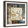 Glad In lt-Jace Grey-Framed Art Print