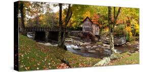 Glade Creek Grist Mill, Babcock State Park, Fayette County, West Virginia, Usa-null-Stretched Canvas