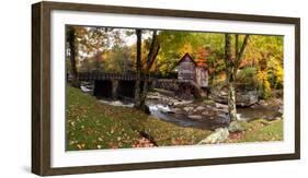 Glade Creek Grist Mill, Babcock State Park, Fayette County, West Virginia, Usa-null-Framed Photographic Print