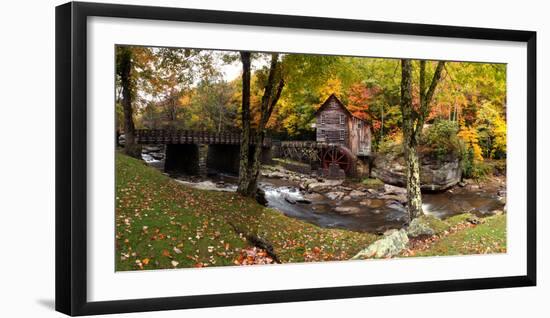 Glade Creek Grist Mill, Babcock State Park, Fayette County, West Virginia, Usa-null-Framed Photographic Print