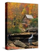 Glade Creek Grist Mill-Ron Watts-Stretched Canvas