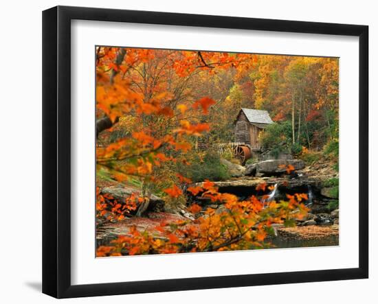 Glade Creek Grist Mill-Ron Watts-Framed Premium Photographic Print