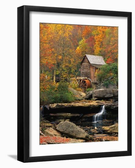 Glade Creek Grist Mill-Ron Watts-Framed Photographic Print