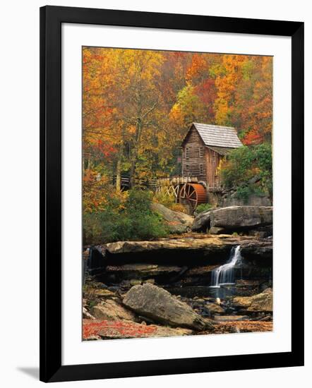 Glade Creek Grist Mill-Ron Watts-Framed Photographic Print