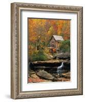 Glade Creek Grist Mill-Ron Watts-Framed Photographic Print