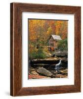 Glade Creek Grist Mill-Ron Watts-Framed Photographic Print