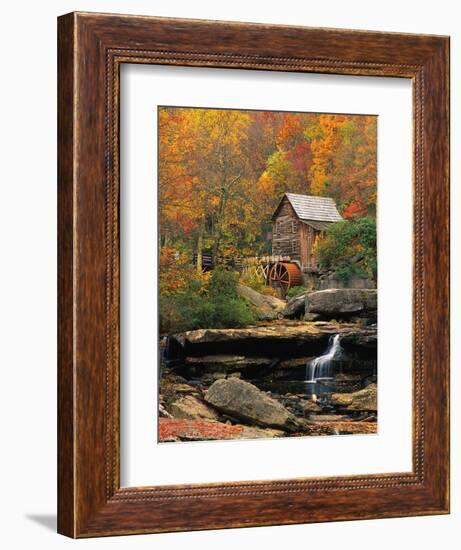 Glade Creek Grist Mill-Ron Watts-Framed Photographic Print