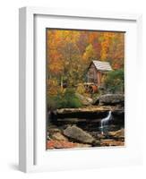 Glade Creek Grist Mill-Ron Watts-Framed Photographic Print