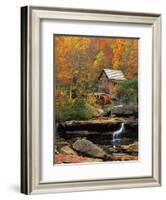 Glade Creek Grist Mill-Ron Watts-Framed Photographic Print