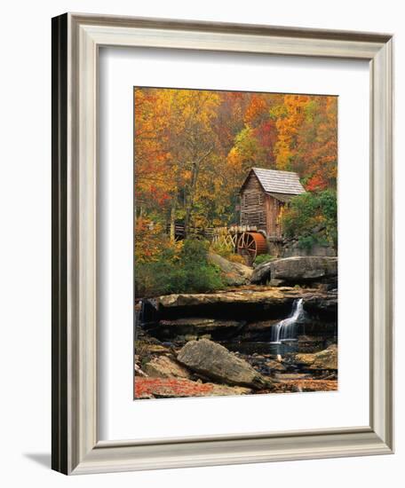 Glade Creek Grist Mill-Ron Watts-Framed Photographic Print