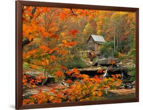 Glade Creek Grist Mill-Ron Watts-Framed Photographic Print