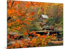 Glade Creek Grist Mill-Ron Watts-Mounted Photographic Print