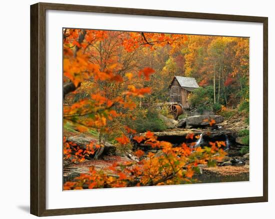 Glade Creek Grist Mill-Ron Watts-Framed Photographic Print