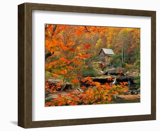 Glade Creek Grist Mill-Ron Watts-Framed Photographic Print