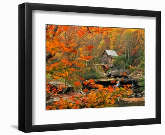 Glade Creek Grist Mill-Ron Watts-Framed Photographic Print