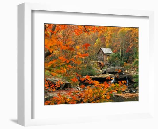 Glade Creek Grist Mill-Ron Watts-Framed Photographic Print