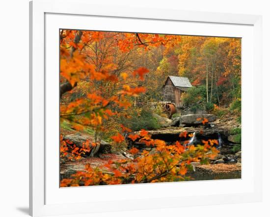 Glade Creek Grist Mill-Ron Watts-Framed Photographic Print