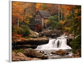 Glade Creek Mill, West Virginia-null-Framed Art Print