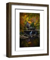 Glade Creek Mill-Robert Lott-Framed Art Print