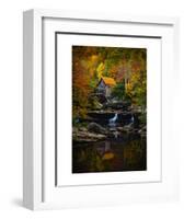 Glade Creek Mill-Robert Lott-Framed Art Print