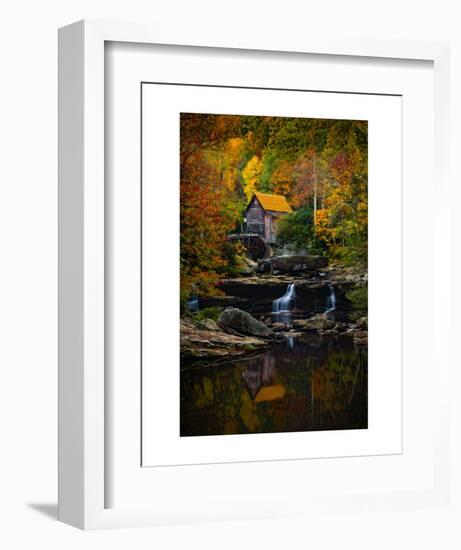 Glade Creek Mill-Robert Lott-Framed Art Print