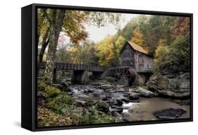 Glade Creek Mill-Danny Head-Framed Stretched Canvas