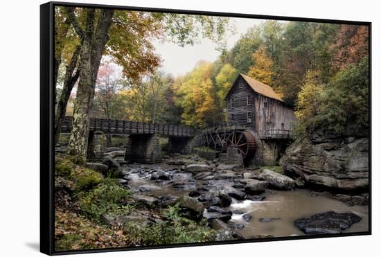 Glade Creek Mill-Danny Head-Framed Stretched Canvas