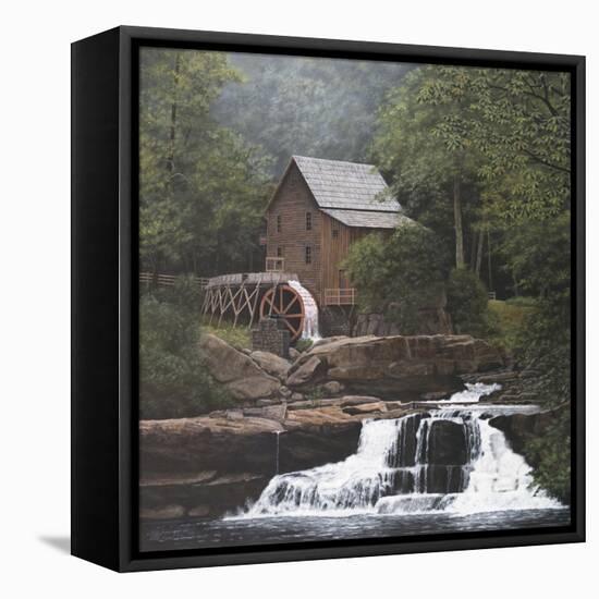 Glade Creek Mill-David Knowlton-Framed Stretched Canvas