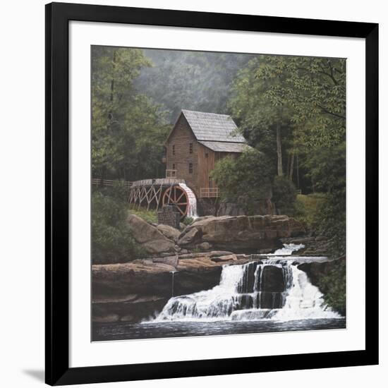 Glade Creek Mill-David Knowlton-Framed Giclee Print