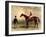 Gladiateur with Harry Grimshaw Up and His Owner, Count Frederic De Lagrange, 1865-Harry Hall-Framed Giclee Print