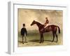 Gladiateur with Harry Grimshaw Up and His Owner, Count Frederic De Lagrange, 1865-Harry Hall-Framed Giclee Print